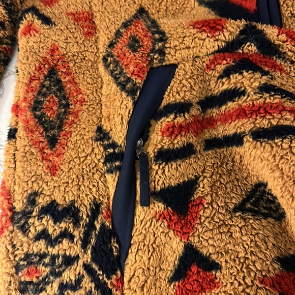 The North Face Campfire Aztec Southwestern print 1/4 zip top size M - Picture 4 of 10